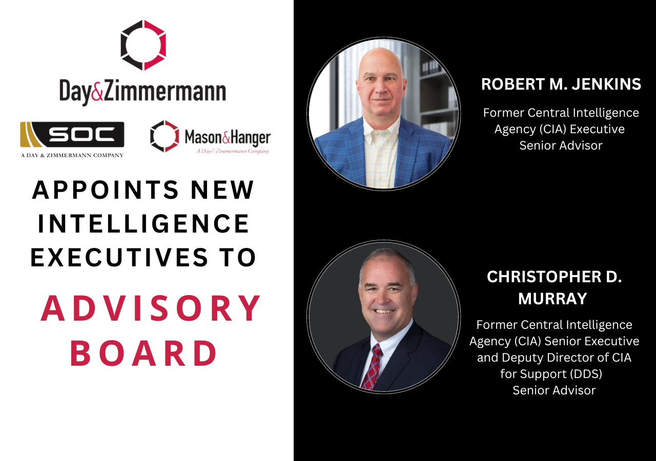 Day & Zimmermann Government Services Appoints New Intelligence